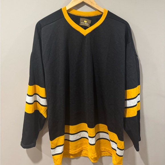 Vintage WinWell Boston Bruins Blank NHL Hockey Jersey - Picture 4 of 6